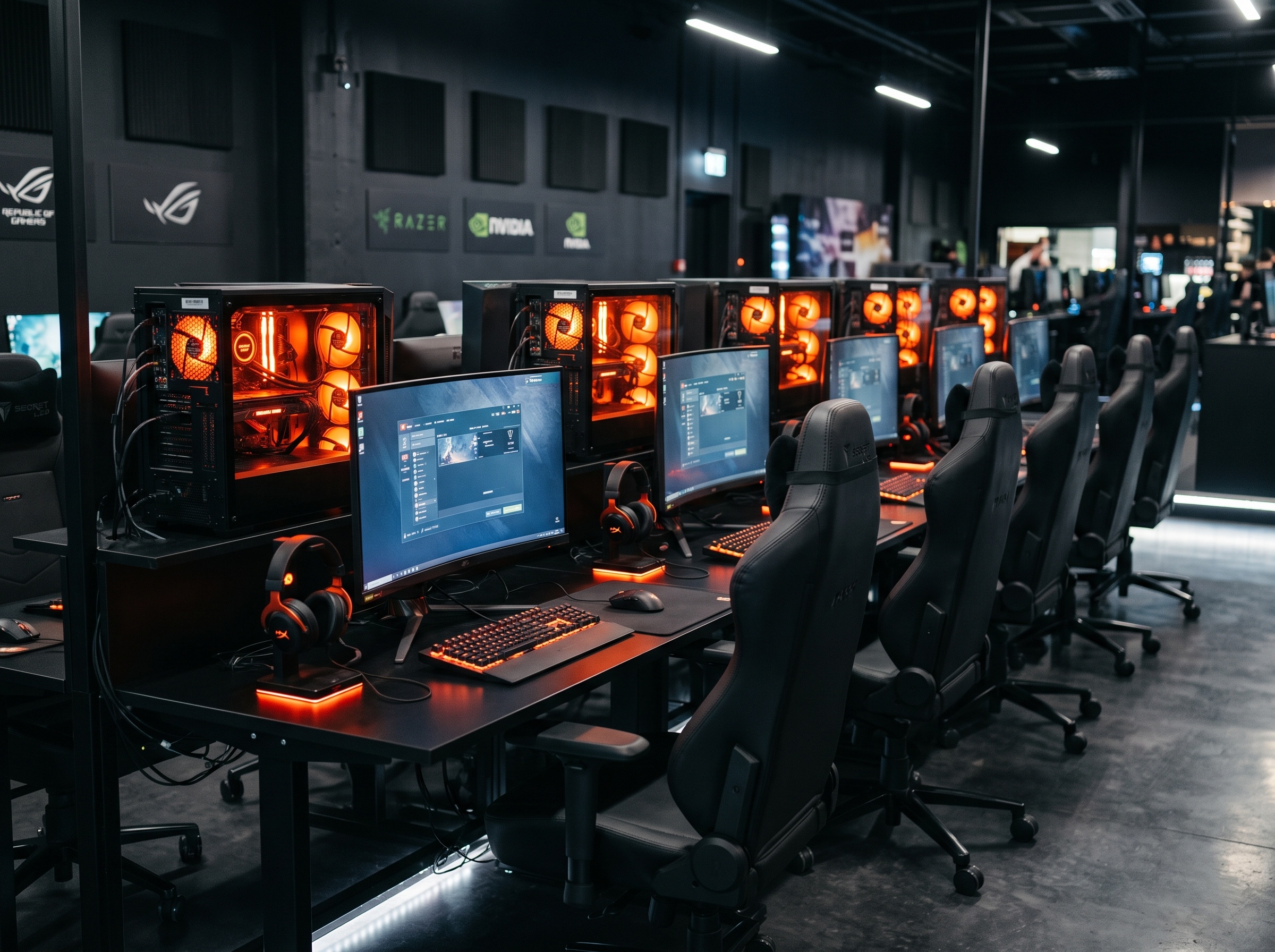 Estaciones gaming Standard en CyberPlay VZLA